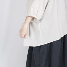 画像9: LUEUF FRILL NECK SHIRT 3色 (9)