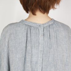 画像39: tumugu: 細番手リネン2wayブラウス 3色 (39)