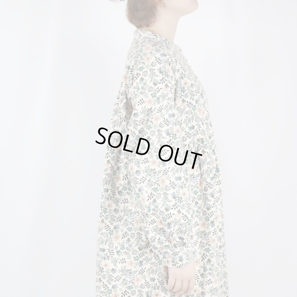 画像19: sosotto LIBERTYコーデュロイヨーク切替ギャザーOP 2色 (19)