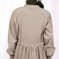 画像28: sosotto　細コール×LIBERTY ビブヨーク ワンピース　2色 (28)