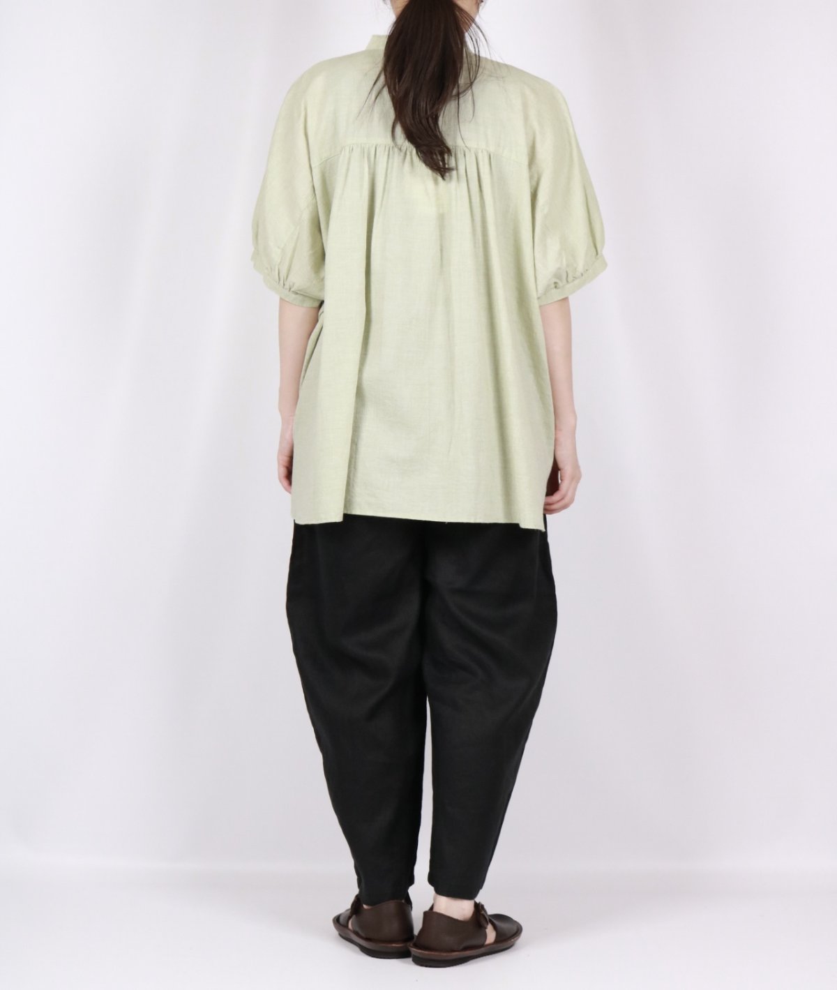 画像25: NARU フレンチリネンエッグパンツ 2色 (25)