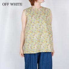 画像13: DIARIES FLOWER BACK GATHER SLEEVELESS 3色 (13)