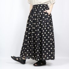 画像16: SOIL  80s COTTON VOILE DOT PRINT CULOTTES　２SIZE (16)