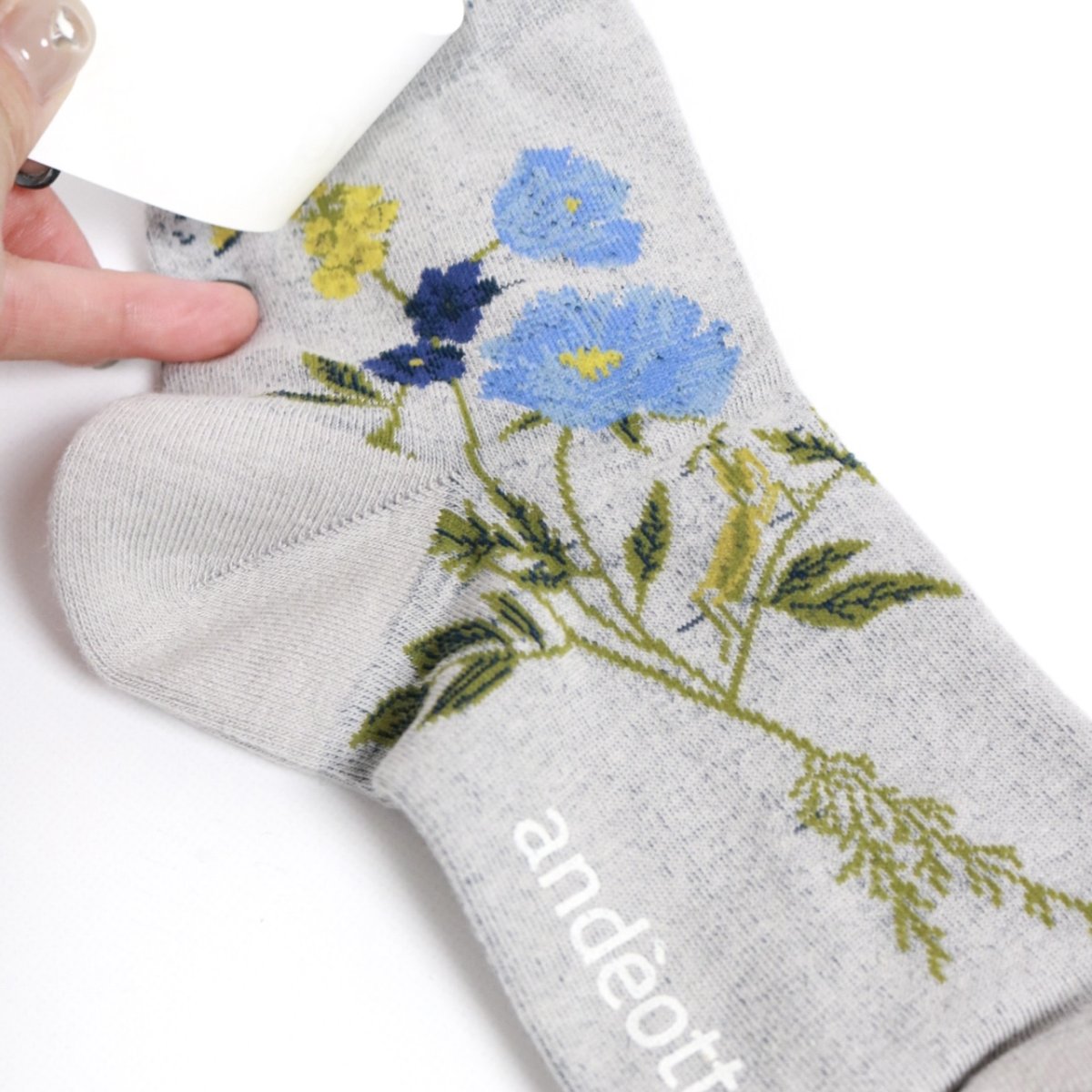 画像5: ande ハイゲージショートソックス マンカイ 2色 (5)