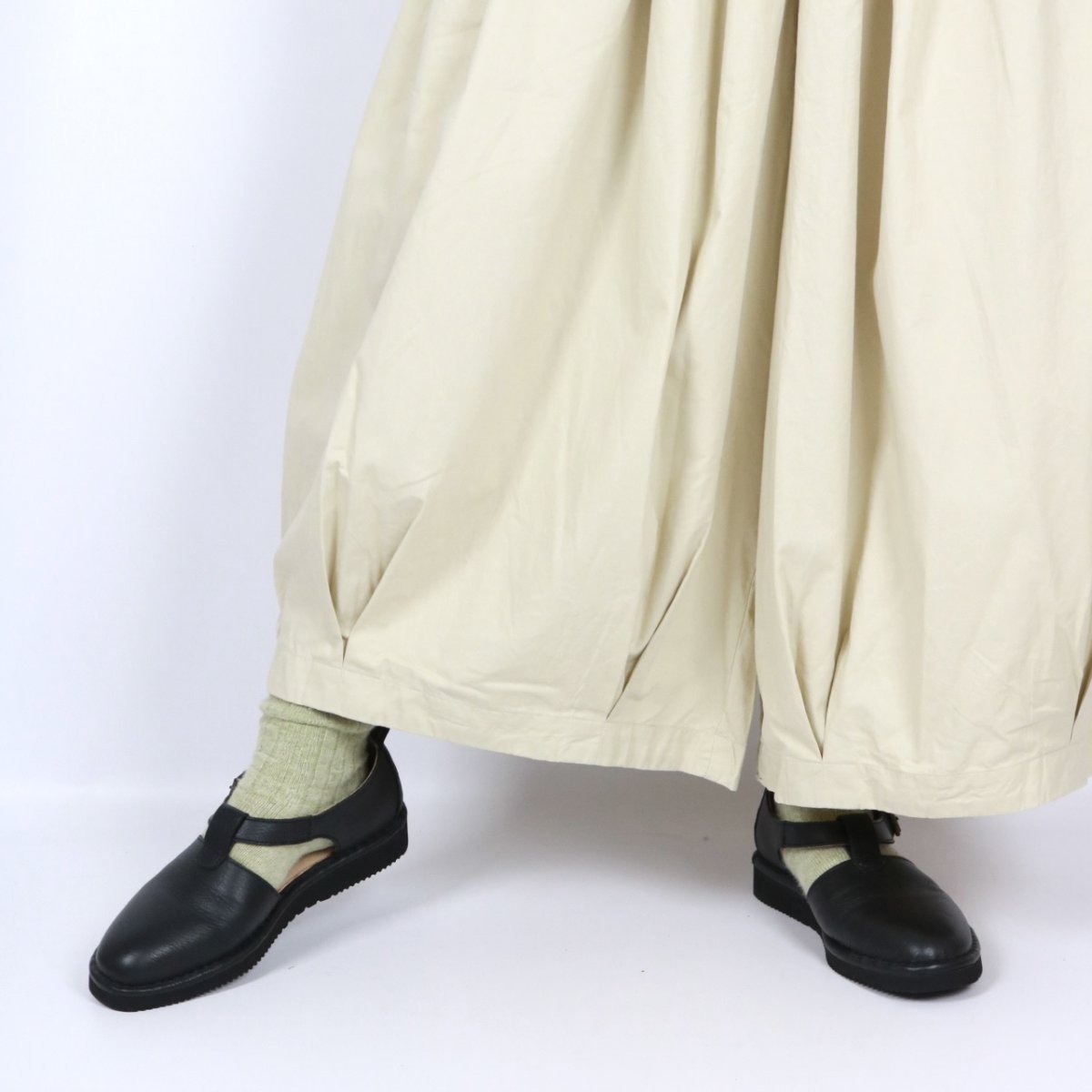 画像16: nachukara  ライトツイル ラウンド キュロット  4色 (16)