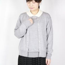 画像12: Vent d'ouest　BIELLA YARN クルーカーディガン 2色 (12)