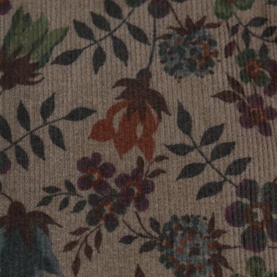 画像1: sosotto LIBERTYコーデュロイヨーク切替ギャザーOP 2色