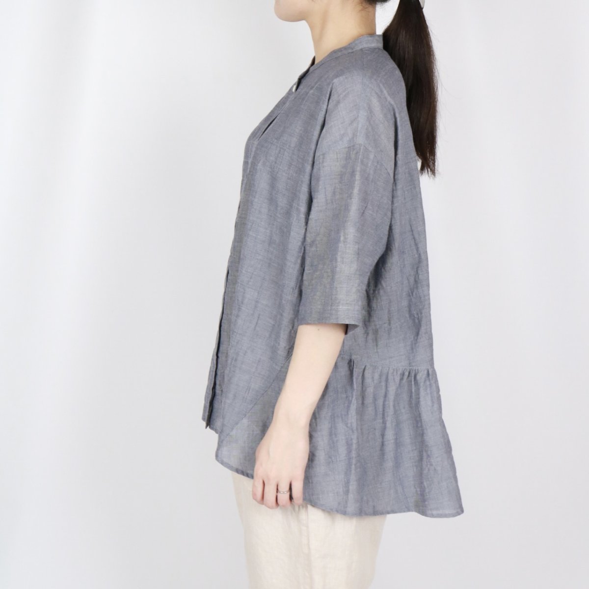 画像31: nachukara　コットンシャーリング バッグギャザーシャツ　3色 (31)