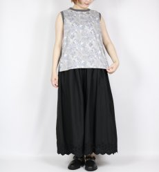 画像7: sosotto ストレッチフライスLIBERTY前身頃ノースリーブブラウス 3色 (7)