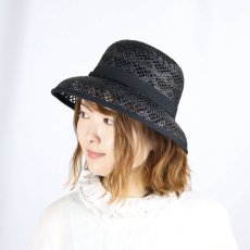 画像9: maison de soil  STRAW HAT WITH TAPE TRIMMING  2色 (9)