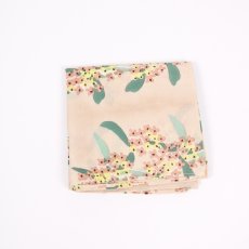画像6: shesay　金木犀のブロックプリントハンカチ　2色 (6)