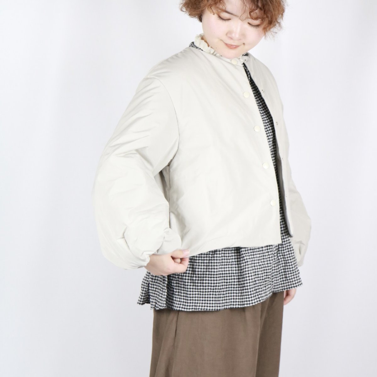 画像24: Gauze#  ランタンスリーブライトコズミックジャケット 2色 (24)