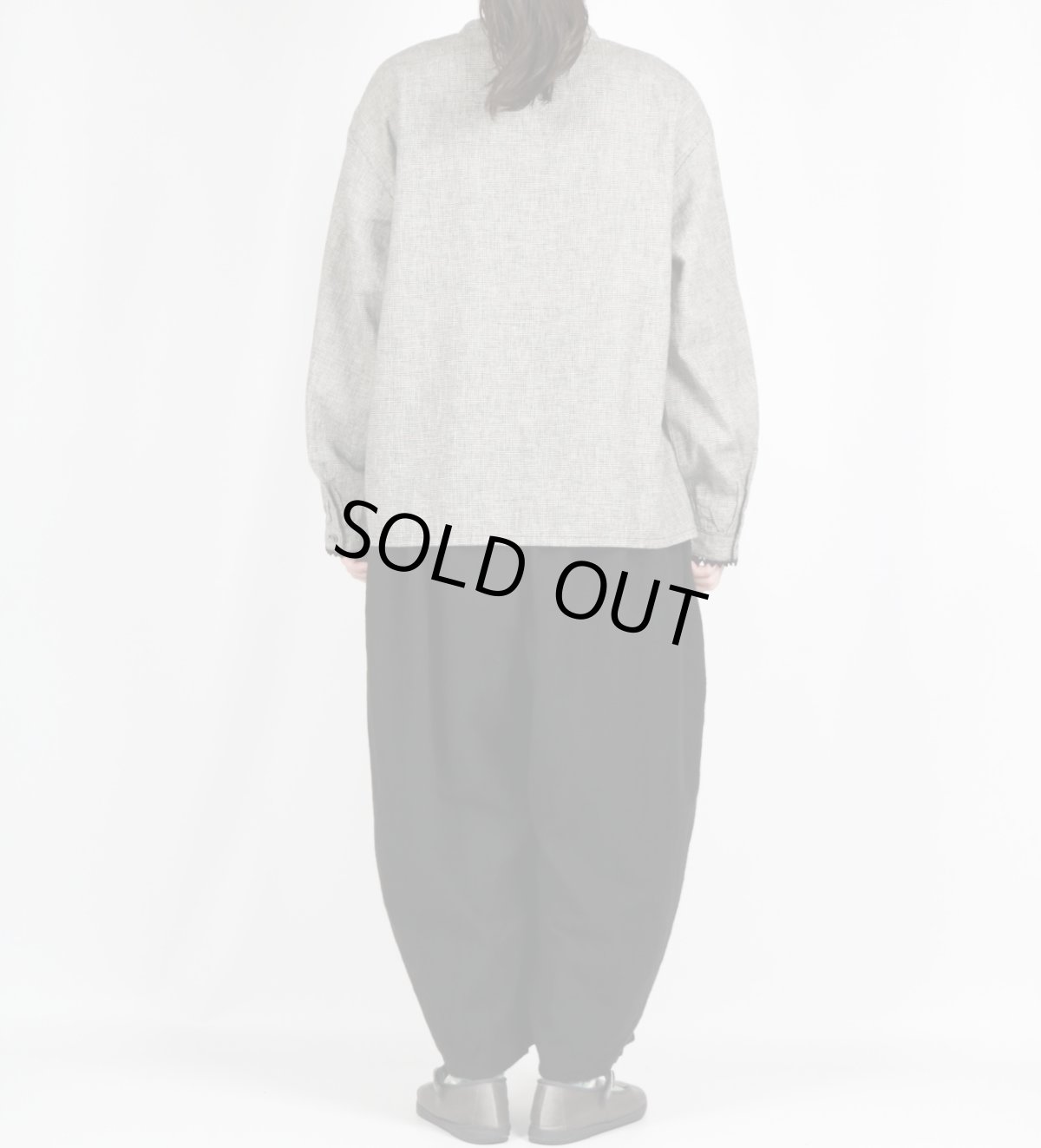 画像26: ROBE de PEAU　Camille ウールタックパンツ　3色 (26)