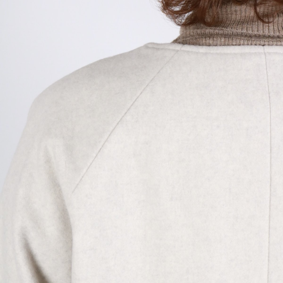 画像8: Vent d'ouest ロイヤルジーロンウールメルトンノーカラージャケット 2色 (8)