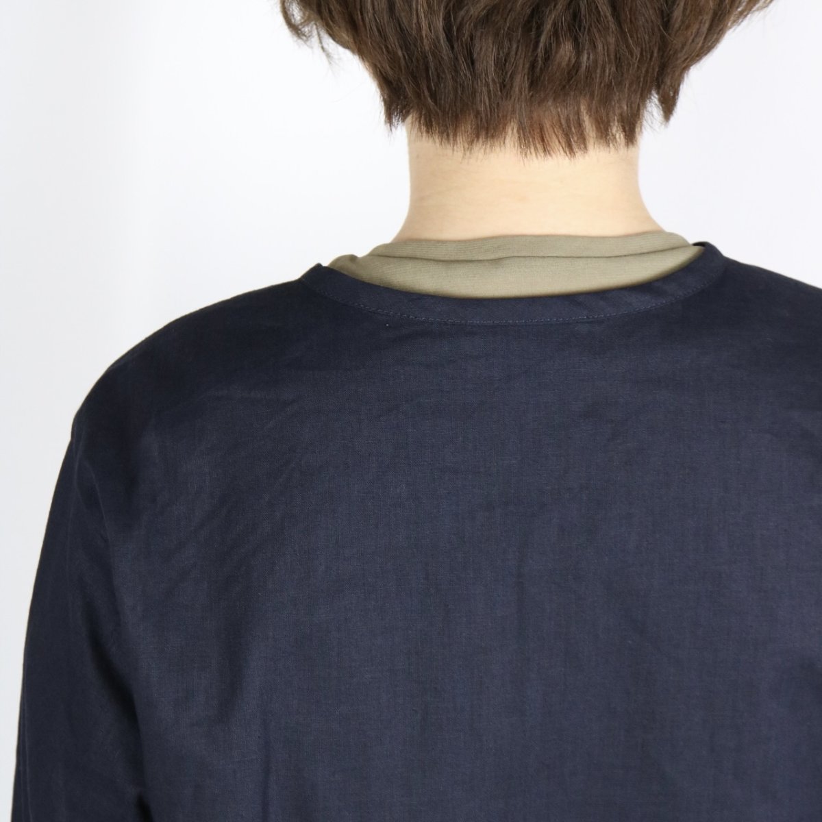 画像25: Vent d'ouest 綿麻７分袖ブラウス　3色 (25)