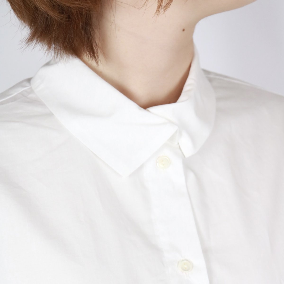 画像24: DIARIES　バイカラーヘムラインシャツ　2色 (24)