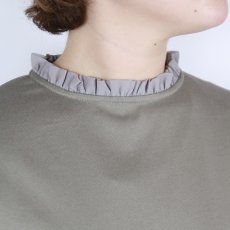 画像8: LUEUF CHIFFON FRILL PULLOVER 3色 (8)