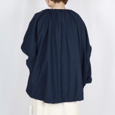 画像22: LUEUF GATHER NECK WIDE BLOUSON 2色 (22)