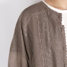 画像20: tumugu:  コットンリネン ボイルレース ブラウス  3色 (20)