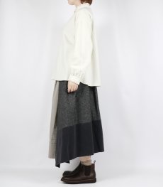 画像18: Vent d’ouest ビエラナチュラルピーチワッシャー長袖ブラウス 3色 (18)