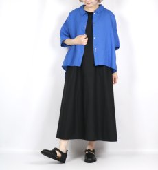 画像3: blue willow リネンボタンシャツ　2色 (3)