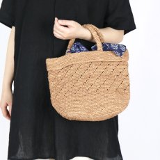 画像38: maison de soil　RAFFIA M BAG (COMBI)　10色 (38)