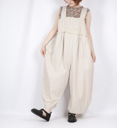 画像34: DIARIES FLOWER BACK GATHER SLEEVELESS 3色 (34)