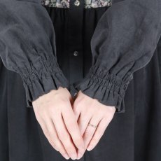 画像17: sosotto　細コール×LIBERTY ビブヨーク ワンピース　2色 (17)