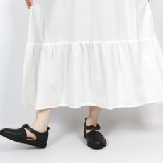画像8: blue willow   コットン細番手 平織り無地 ペチコートワンピース   2色 (8)