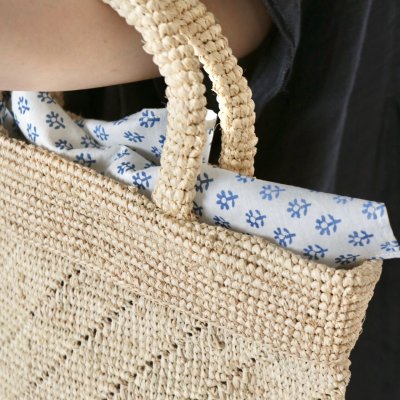 画像2: maison de soil　RAFFIA M BAG (COMBI)　10色