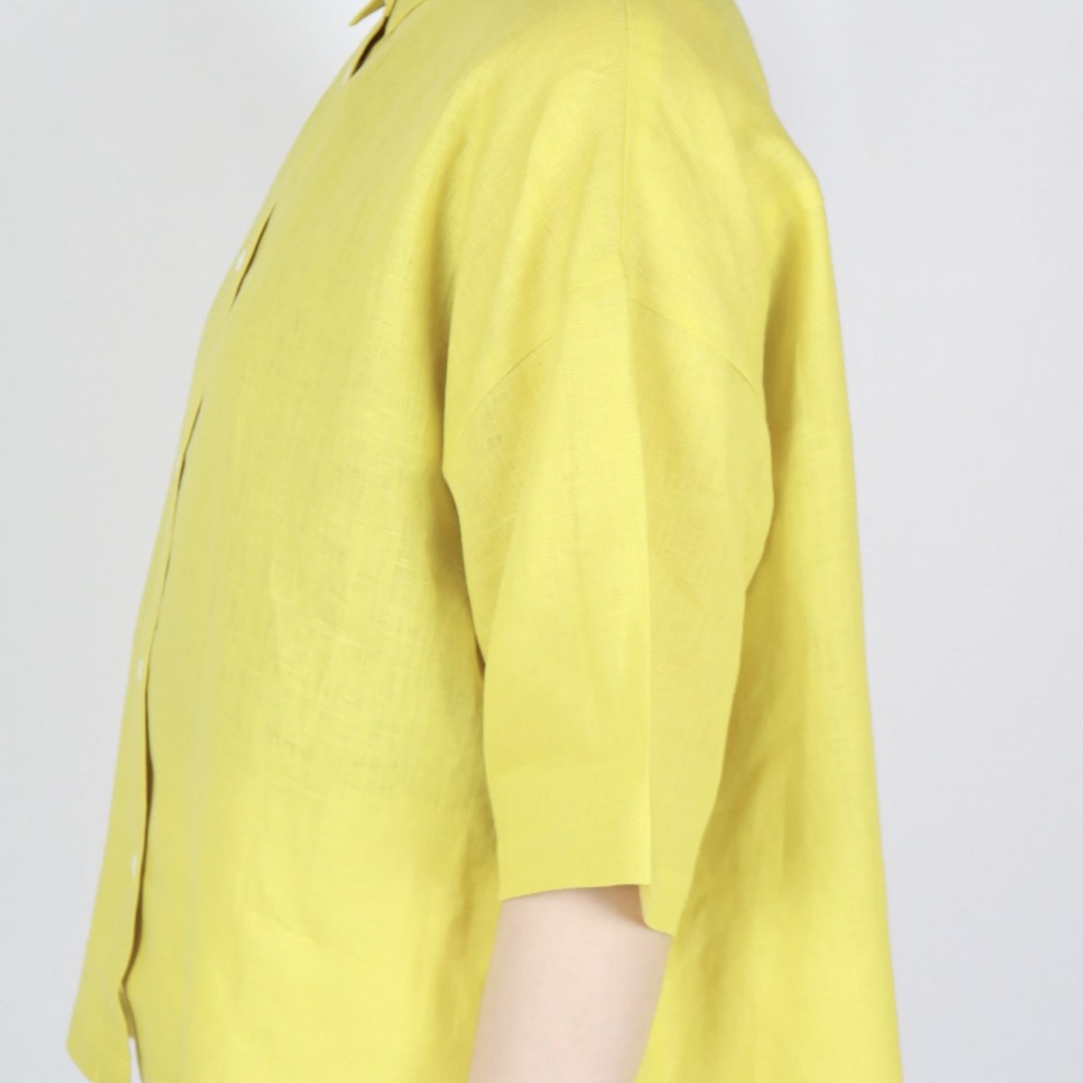 画像24: nachukara リネンポプリンシャツカラーブラウス 3色 (24)