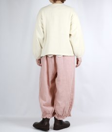 画像6: tumugu: ソリトリネン(1)　フリルワイドパンツ 4色 (6)