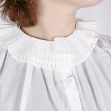 画像9: PONT DE CHALONS 付け衿フリルブラウス 2色 (9)