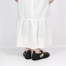 画像10: blue willow   コットン細番手 平織り無地 ペチコートワンピース   2色 (10)