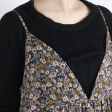 画像9: NARU 30ビエラベタ小花柄キャミワンピース　2色 (9)