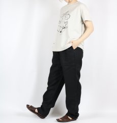 画像25: maison de soil  LINEN TWILL EASY TAPERED PANTS 3色　2サイズ (25)