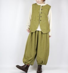 画像23: tumugu: エコウールモッサベスト 3色 (23)