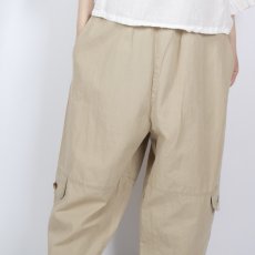 画像8: tumugu コットンヘンプウェザーティンカーゴパンツ 2色 (8)