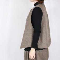 画像30: tumugu: エコウールモッサベスト 3色 (30)