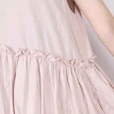 画像22: Gauze#　フリル ノースリーブワンピース　3色 (22)