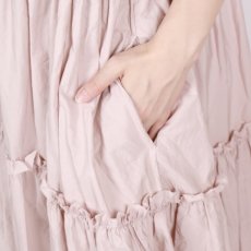 画像23: Gauze#　フリル ノースリーブワンピース　3色 (23)