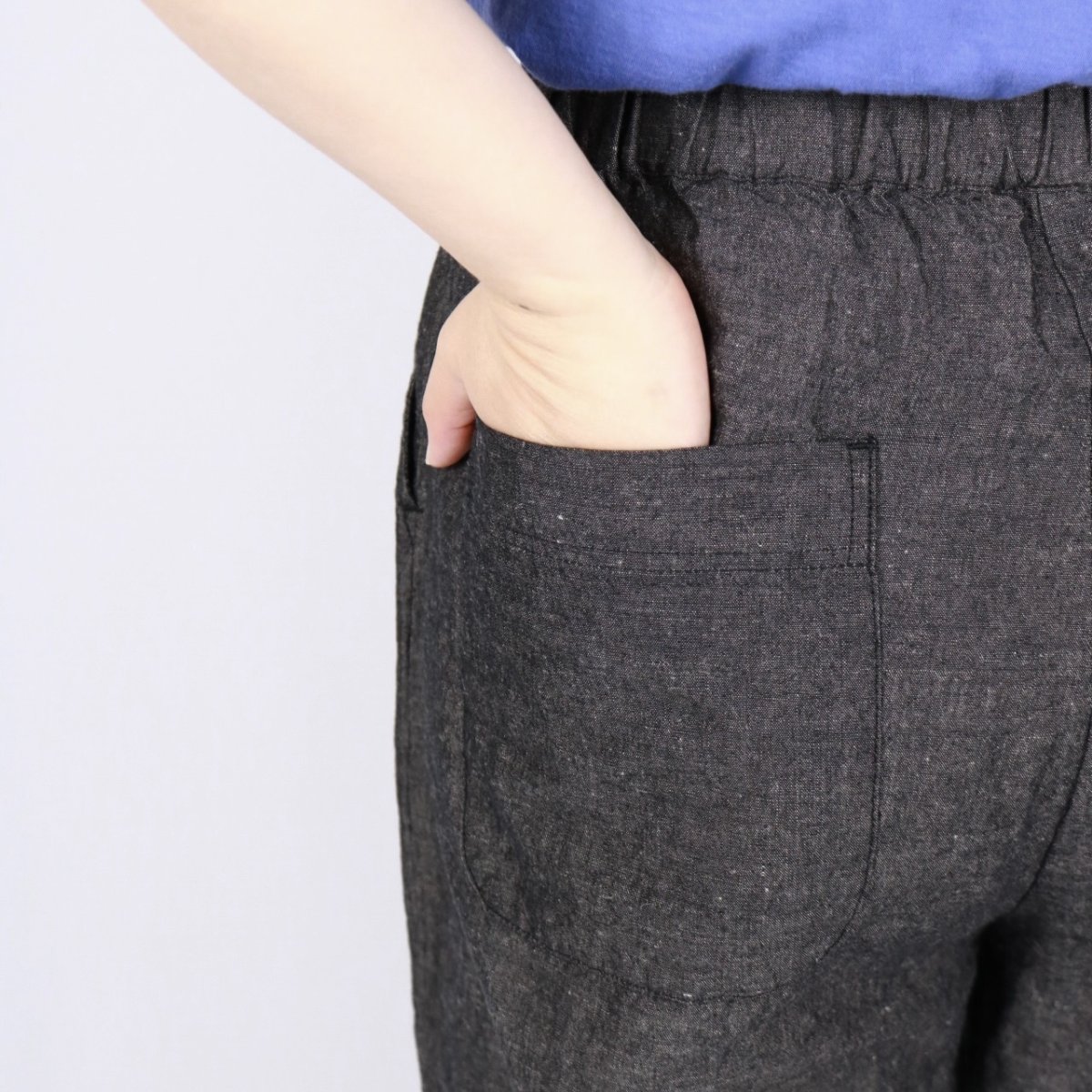 画像21: 20%OFF SALE!  tukuroi  コットンリネンワイドストレートパンツ 2色 (21)