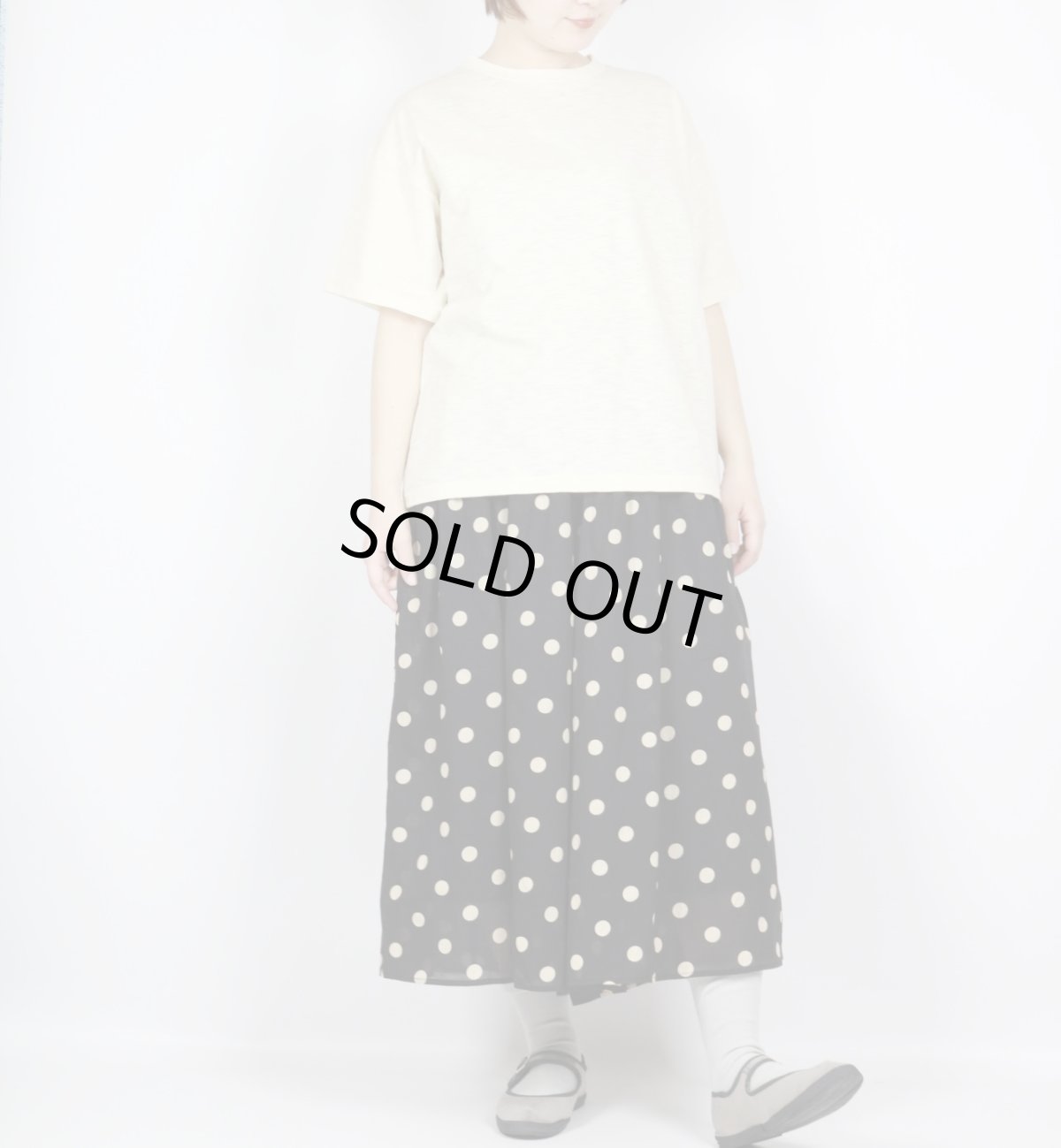 画像5: SOIL  80s COTTON VOILE DOT PRINT CULOTTES　２SIZE (5)