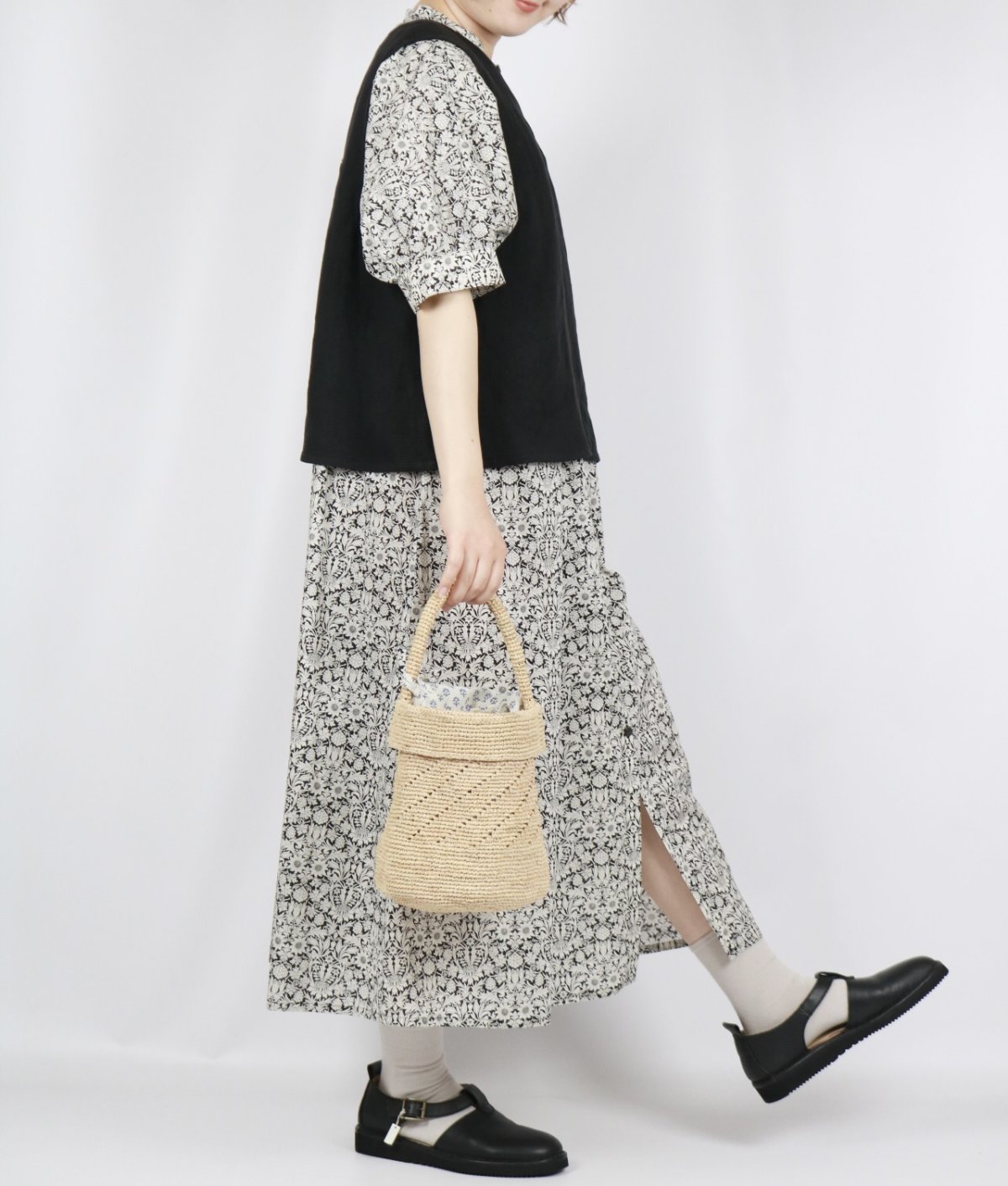 画像24: Vent d'ouest 60Sフレンチリネンキャンバスワッシャー2WAYベスト 3色 (24)