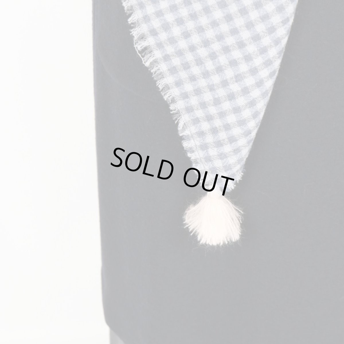 画像6: ROBE de PEAU  WOOL GAUZE TASSEL STOLE (6)