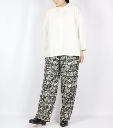 画像2: SOSOTTO LIBERTYPRINTタックギャザーパンツ　2色 (2)