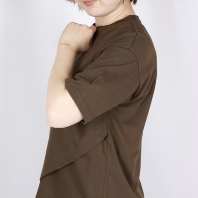 画像3: DIARIES FRONT WRAP PULLOVER 3色