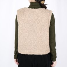 画像12: NARU   もこもこプードルパイル ショートベスト  3色 (12)