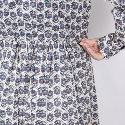 画像1: Crespi  BOTANICAL ESCAPEリバティワンピース 4色