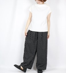 画像11: Gauze#  POLKA DOT WIDE PANTS  (11)